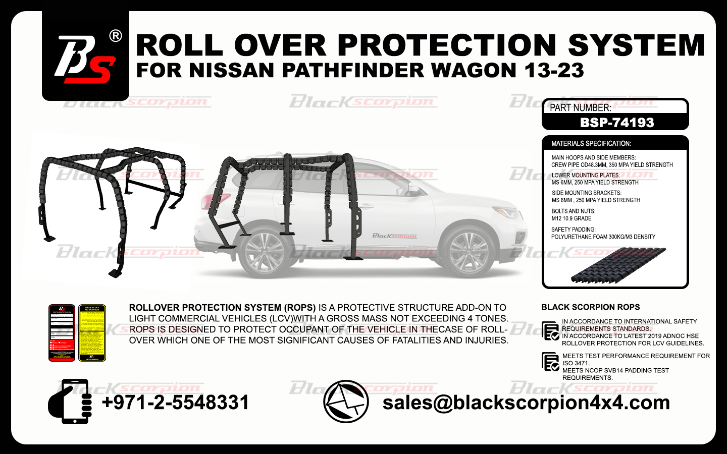 ROLLOVER PROTECTION SYSTEM
